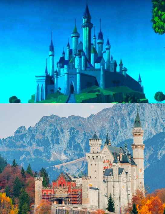 disneyland snow white castle