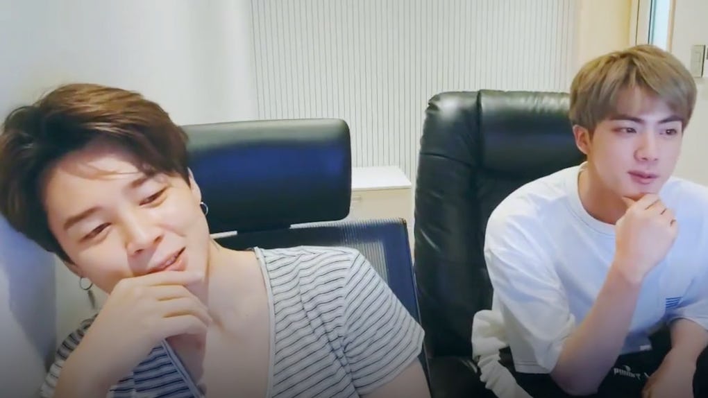 Bts Jimin S Vlive With Jin Rm Reveals He S Keeping A Solo Song Secret From Army