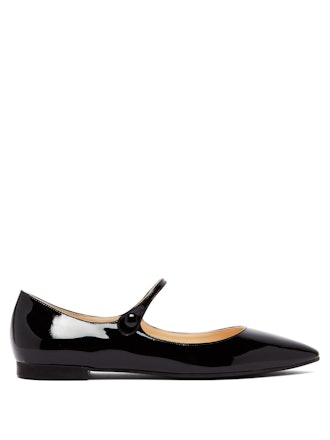 Patent-Leather Mary-Jane Flats