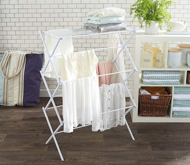 AmazonBasics Foldable Clothes Drying Rack