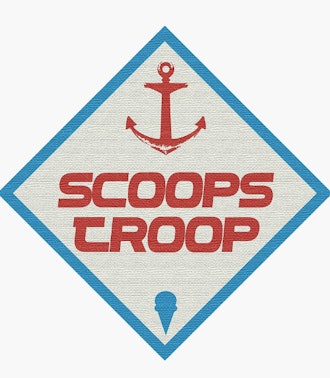 Scoops Troop Patch Sticker