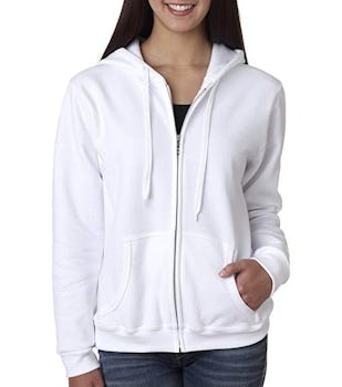 Gildan Women's Full Zip Hooded Sweatshirt