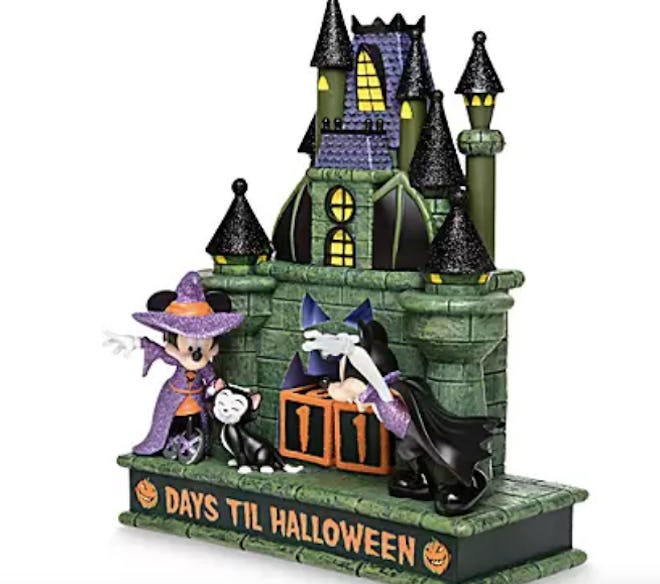 Mickey and Minnie Mouse Halloween Countdown Calendar