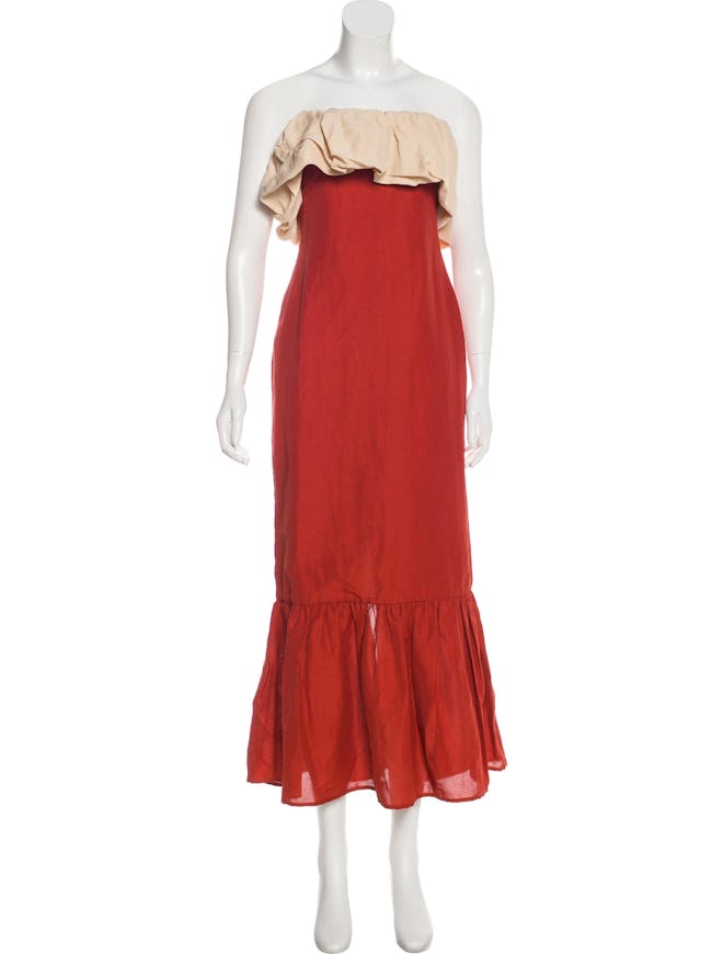 Strapless Maxi Dress w/ Tags