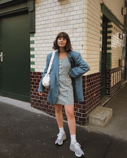 midi dress outfits with sneakers｜TikTok Search