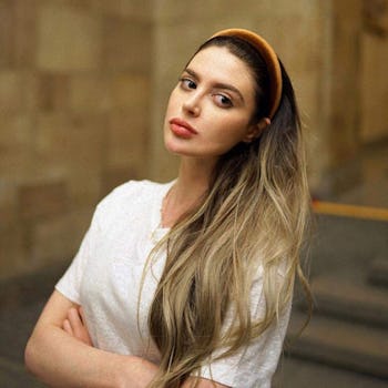 Icenee Padded Velvet Headband
