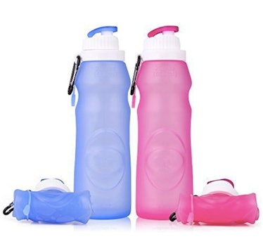 Baiji Bottle Collapsible Silicone Water Bottles (Set of 2)