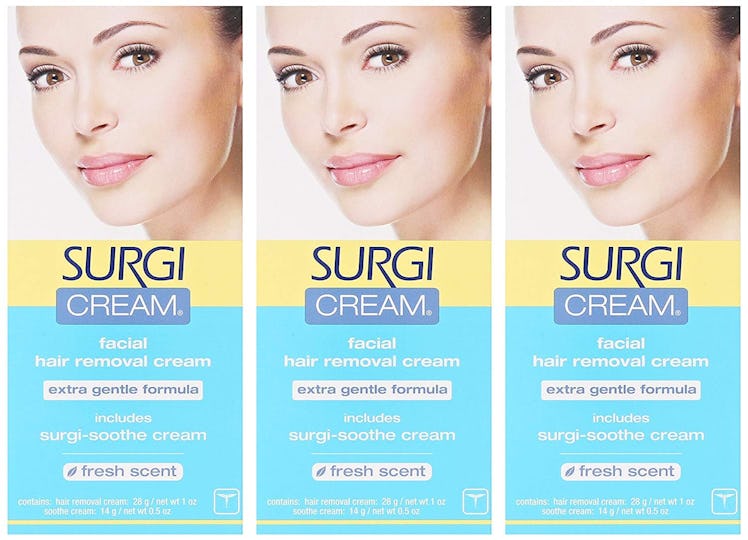 Surgi-cream Hair Remover For Face (3 Pack)