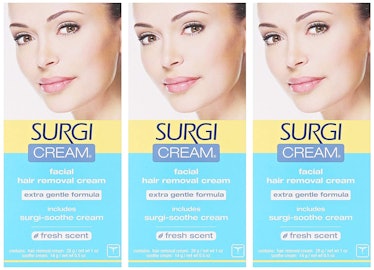 Surgi-cream Hair Remover For Face (3 Pack)
