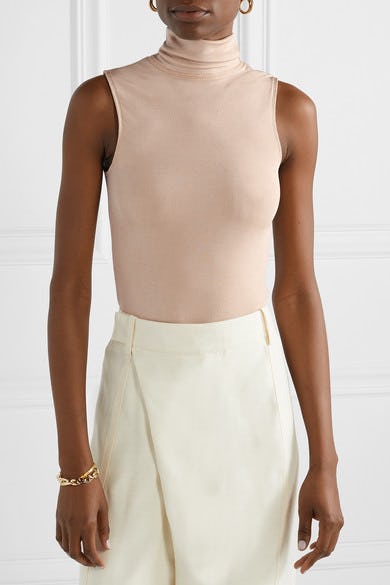 zara high neck bodysuit
