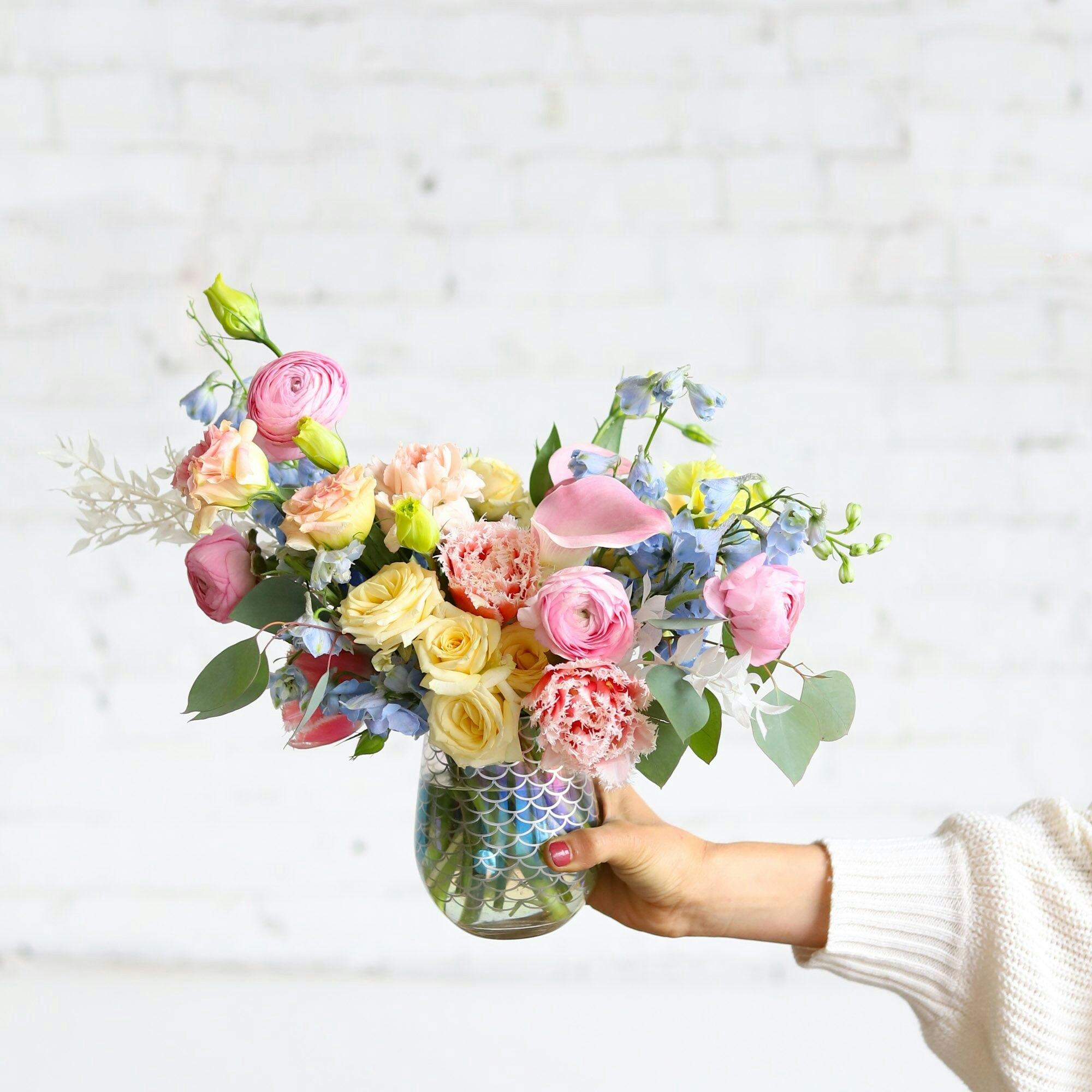 This 'Little Mermaid'-Inspired Flower Bouquet Is Fit For A Disney Princess