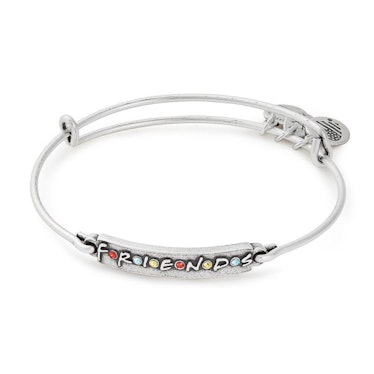 Friends Logo Bar Expandable Wire Bangle