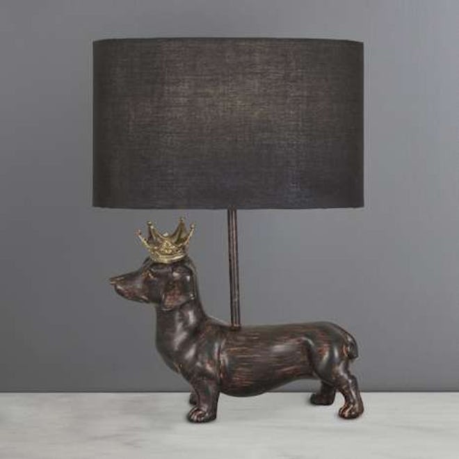 Anzo Dachshund Dog Table Lamp