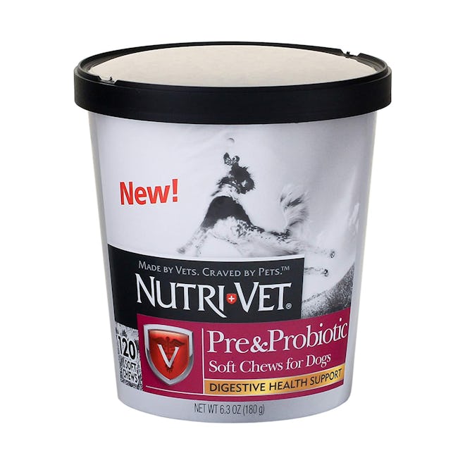 Nutri-Vet Pre And Probiotic Soft Chew, 2-Pack (120 Count Each)