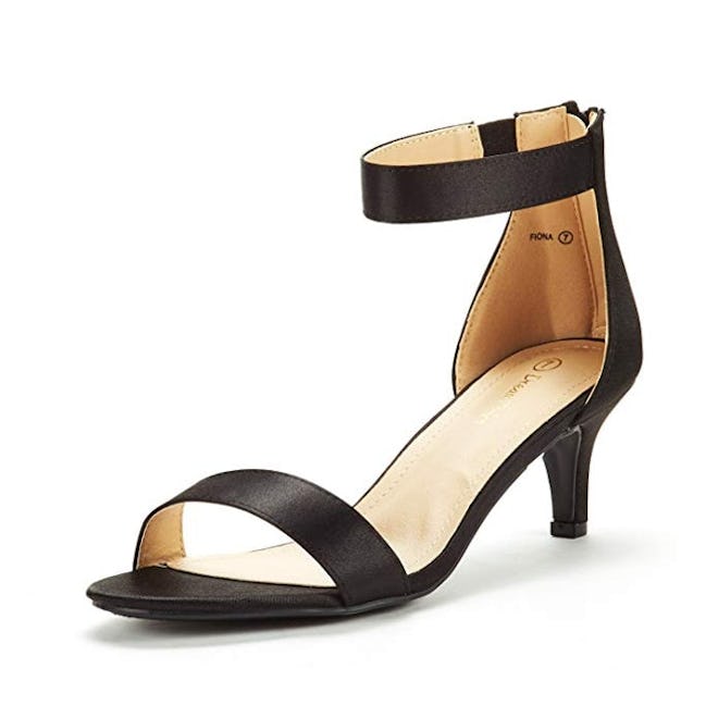 DREAM PAIRS Women's Fiona Fashion Stilettos Open Toe Pump Heeled Sandals