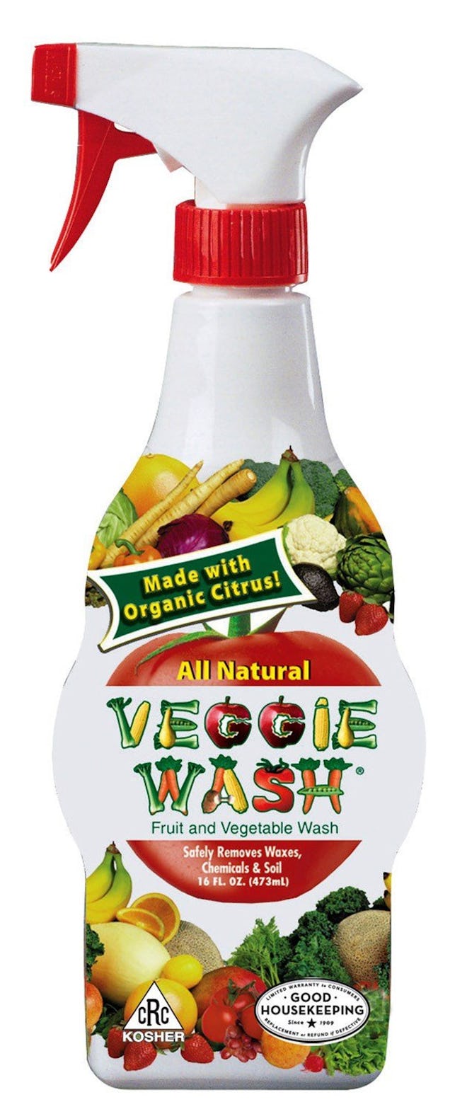 Veggie Wash Natural Fruit and Vegetable Wash