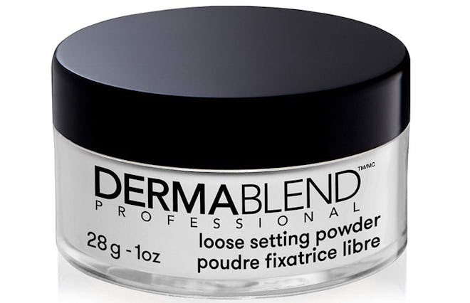 dermablend loose setting powder is the best setting powder tattoo cover up makeup