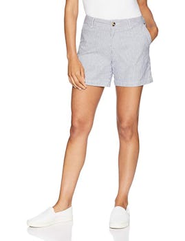 Amazon Essentials Women's 5" Inseam Chino Short