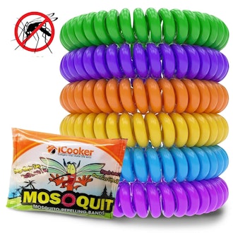 iCooker Mosquito Repellent Bracelets (12 Pack)