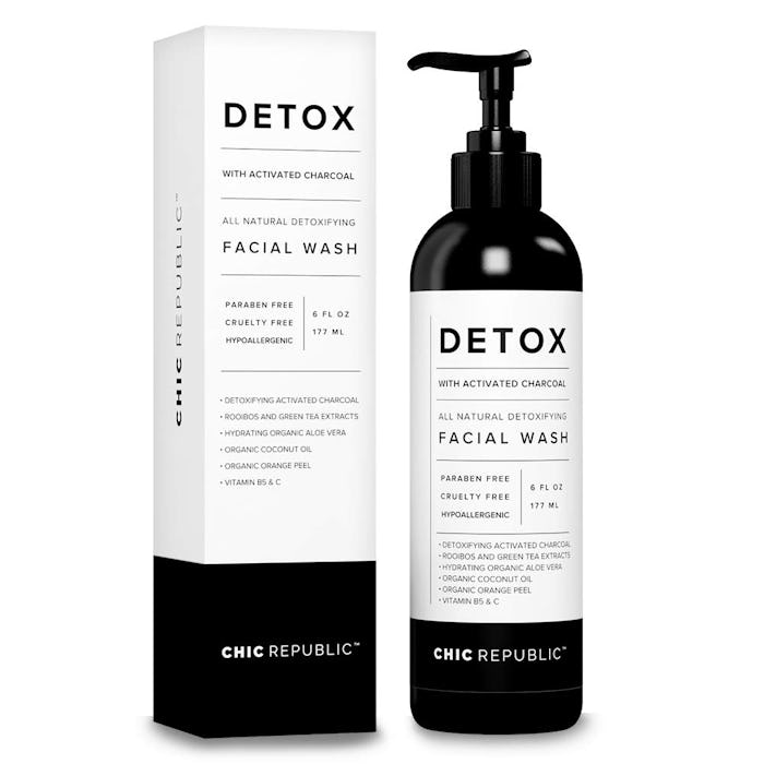 Chic Republic Detox Activated Charcoal Facial Cleanser 