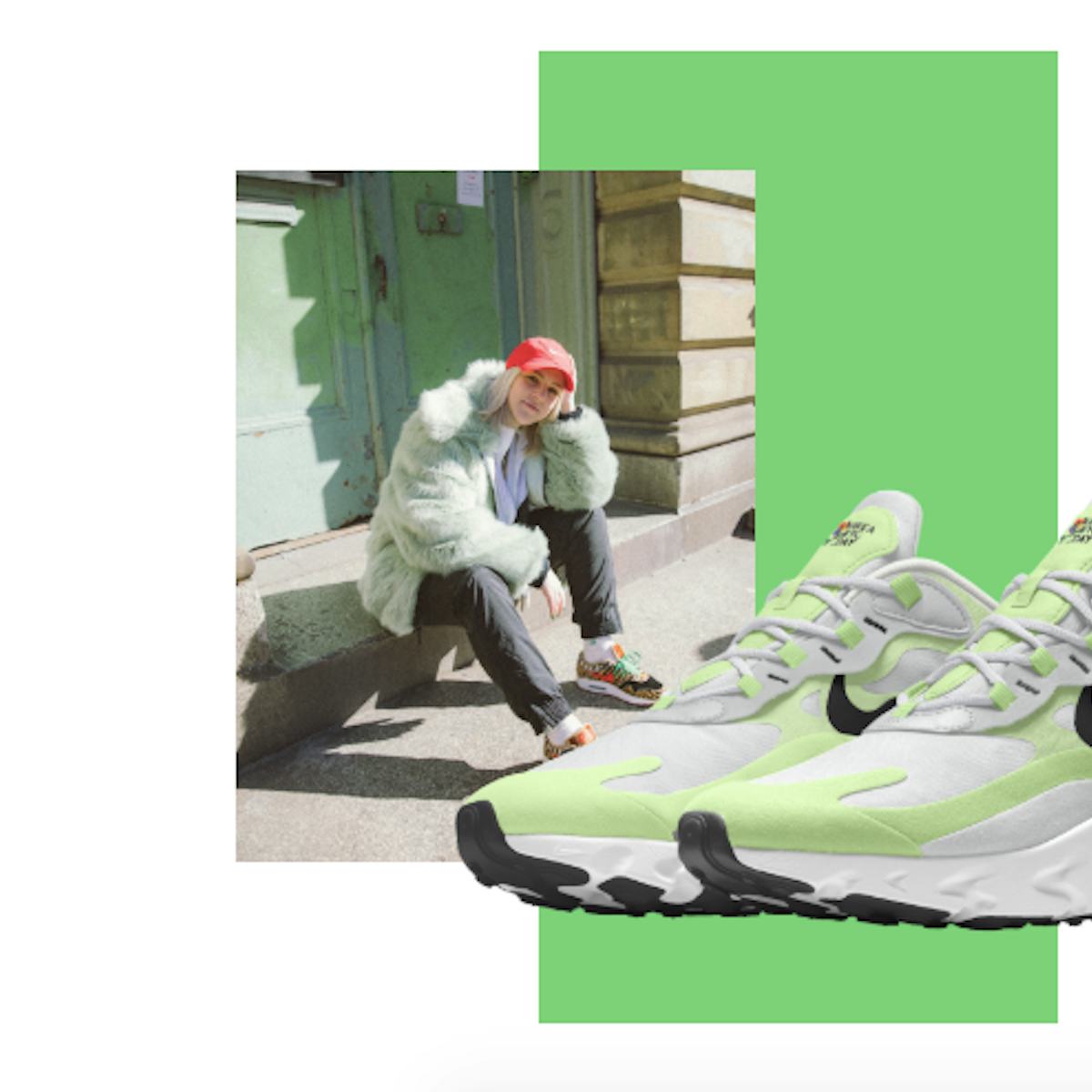 Nike s New Air Max 270 React Sneakers Promote Mental Health Awareness Through Subtle Design Details