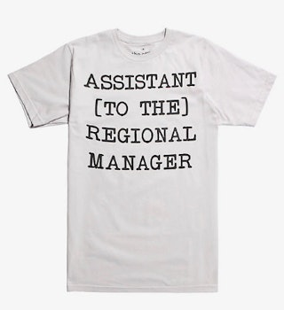 The Office Assistant To The Regional Manager T-Shirt