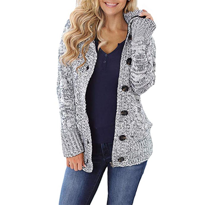 Sidefeel Women's Sweater Coat