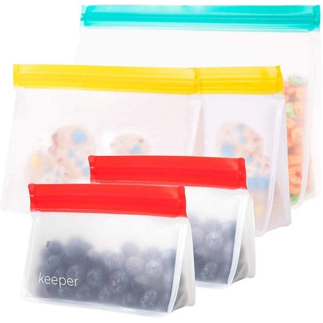Keeper Life Reusable Snack Bags (5-Piece Set)