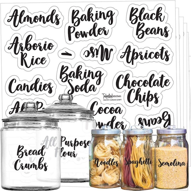 Talented Kitchen Pantry Labels