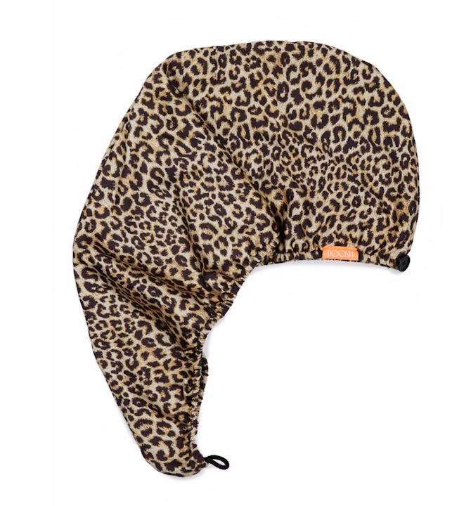Rapid Dry Leopard Print Turban 