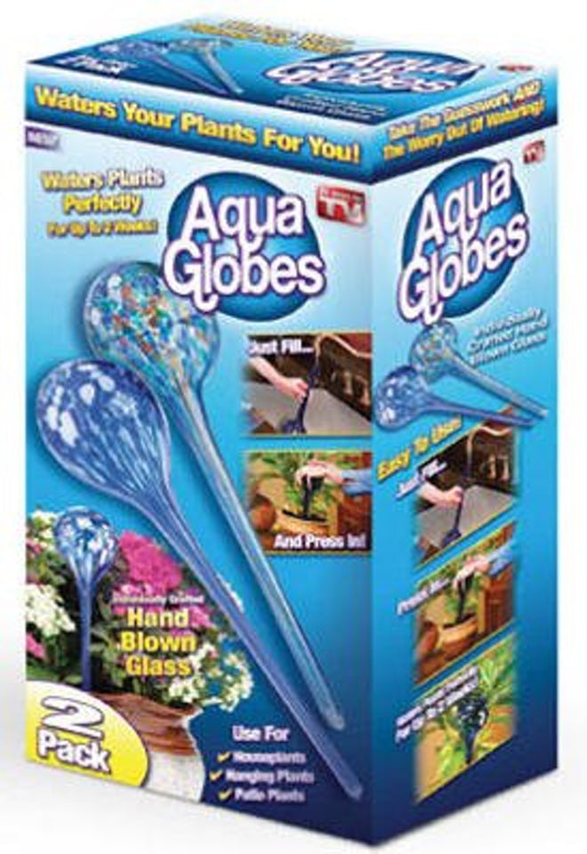Aqua Globes Glass Plant Watering Bulbs (2-Pack)