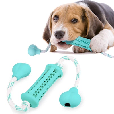Cotton Rope & Safety Rubber Suitable for Puppies