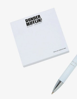 The Office Dunder Mifflin Sticky Notes