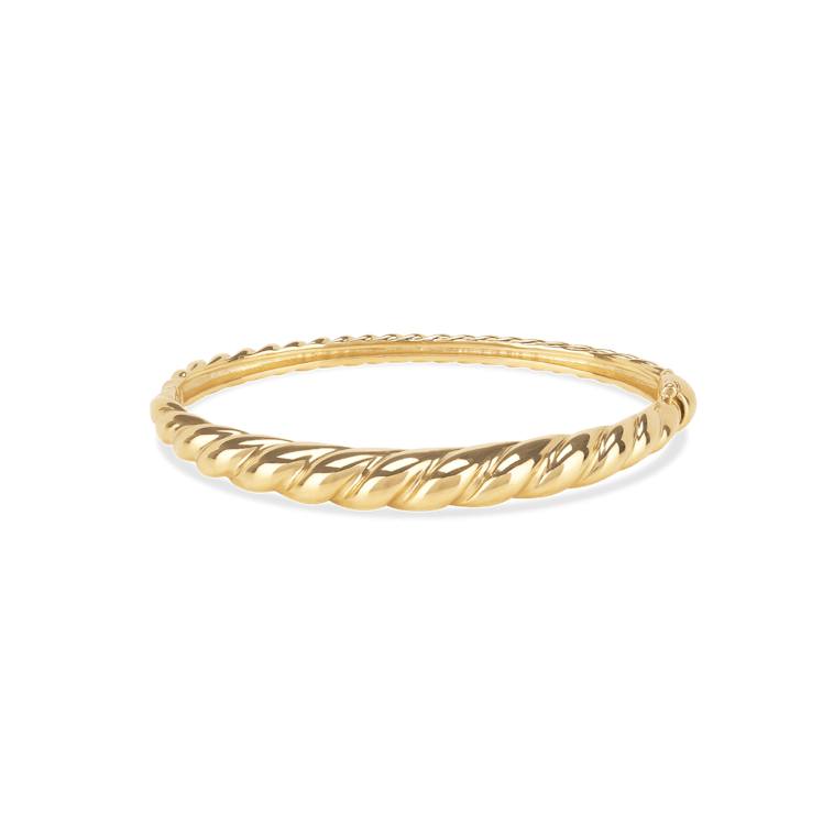 Croissant Dôme Bracelet in Gold Vermeil