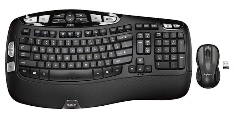 Logitech MK550 Wireless Wave Keyboard and Mouse Combo