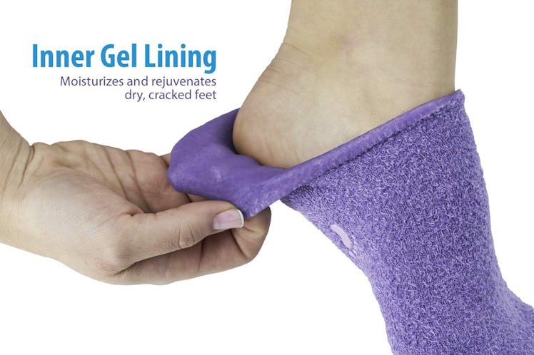 NatraCure Moisturizing Gel Socks