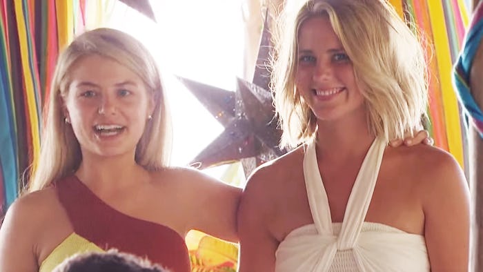 Demi Burnett and Kristian Haggerty in 'Bachelor In Paradise'