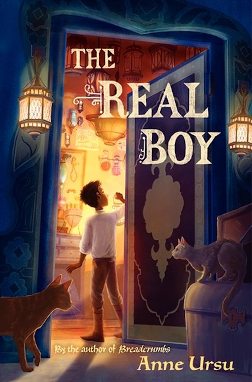 The cover of 'The Real Boy' by Anne Ursu