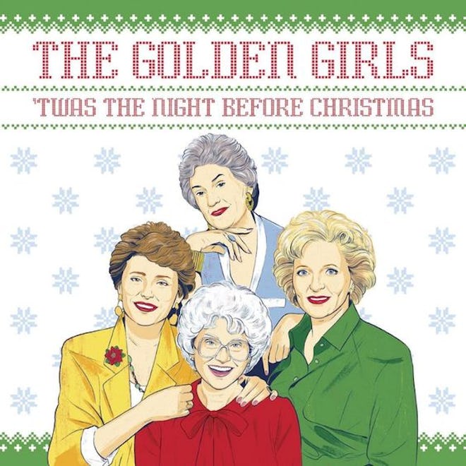 'The Golden Girls Twas The Night Before Christmas' Book