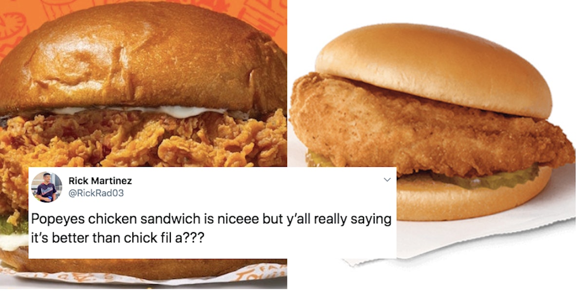 These Popeyes Vs. Chick-Fil-A Memes Keep The Chicken ...