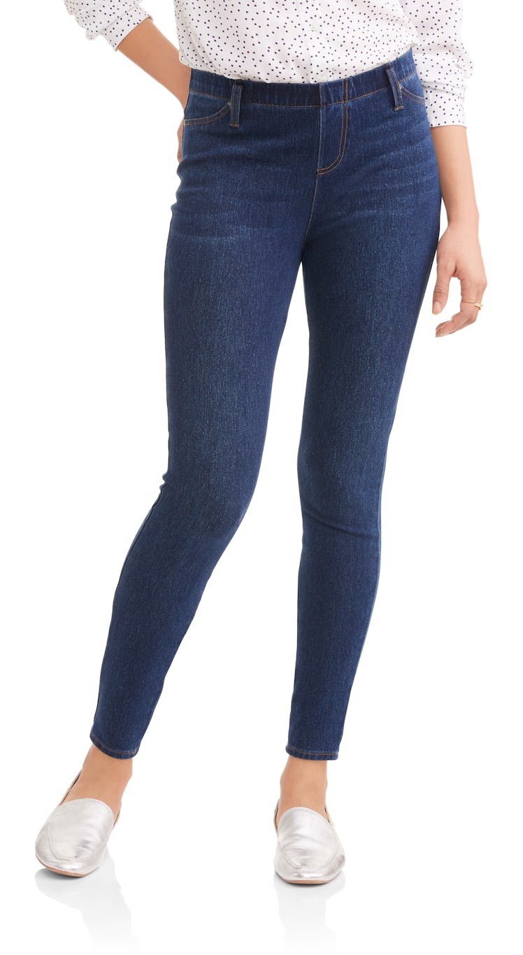 Time and Tru Women's Full Length Soft Knit Color Jegging