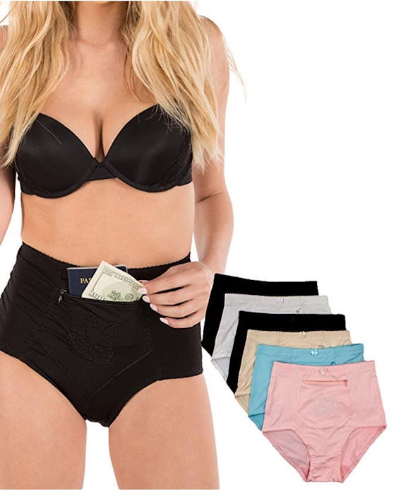 Barbra’s Women’s Travel Pocket Underwear (S - 4XL)