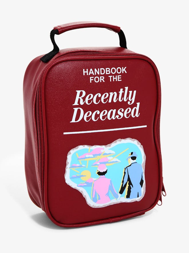 BEETLEJUICE HANDBOOK FOR THE RECENTLY DECEASED LUNCH BAG