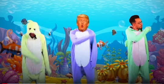 Trump Singing Baby Shark In This Video Is The Most Bizarre Take On The Viral Sensation Yet - donald trump sings havana roblox code