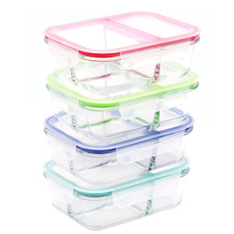 RENPHO Glass Meal-Prep Containers (4-Pack)