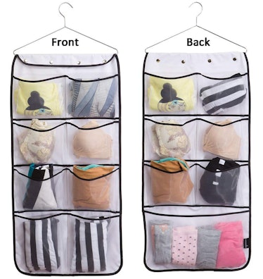 MISSLO Double-Sided Hanging Closet Organizer