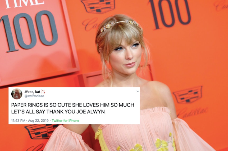 These Tweets About Taylor Swifts Paper Rings Basically All Thank