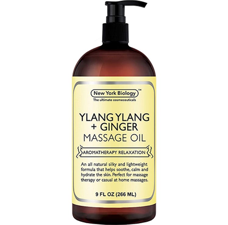 New York Biology Ylang Ylang and Ginger Massage Oil