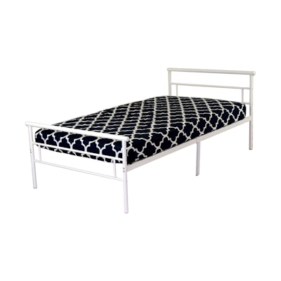 Rack Furniture Seattle Classic Metal Bed, Twin, Multiple Colors