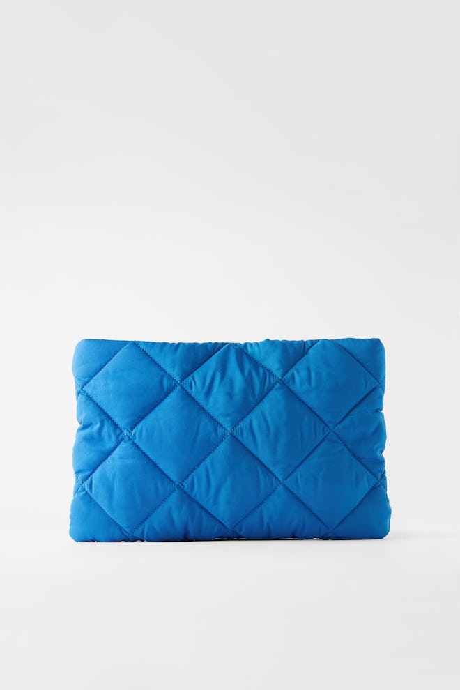 Slouchy Quilted Clutch